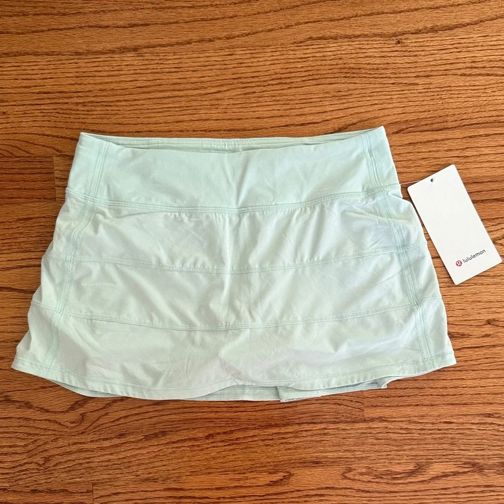 Lululemon Pace Rival MR Skirt in Delicate Mint - Picture 2 of 8